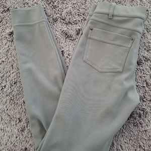 Hue, size Small, gray jeggings.